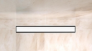 Душевой лоток BelBagno Luce BB-LD-LUCE-70-BIANCO с Белой матовой решеткой / под плитку-1