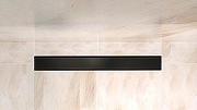 Душевой лоток BelBagno Luce BB-LD-LUCE-80-NERO с Черной матовой решеткой / под плитку-1