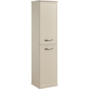 Шкаф пенал Aquaton Нео-Классика 35 1A284603NCTG0 подвесной Белый камень