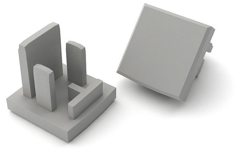 Заглушка для профиля Arlight 029593 глухая 