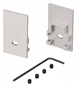 Заглушка для профиля Arlight S-LUX 031736 Серебристый