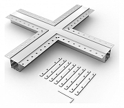 Соединитель профиля Arlight S-LUX 030099 цвет серый