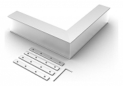 Соединитель профиля Arlight S-LUX 030115 цвет серый