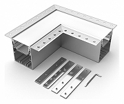 Соединитель профиля Arlight S-LUX 030132 цвет серый