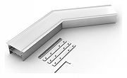 Соединитель профиля Arlight S-LUX 030123 цвет серый