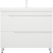 Тумба под раковину Corozo Юрма 100 Z2 SD-00001634 Белая-1