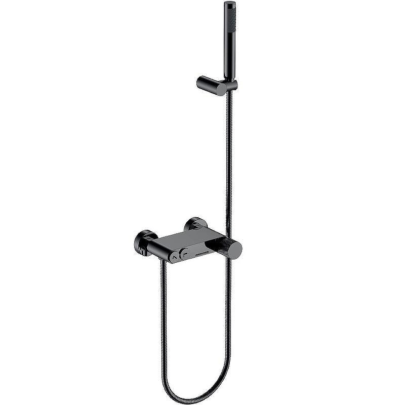Смеситель для ванны Boheme Stick 123-SGM.3 