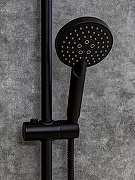 Душевой гарнитур Orange O-Shower OS802b Черный матовый-2