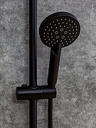 Душевой гарнитур Orange O-Shower OS702b Черный матовый-2