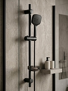 Душевой гарнитур Orange O-Shower OS704b Черный матовый-3
