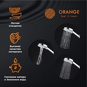 Ручной душ Orange O-Shower S02HSW Белый матовый-1