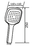 Ручной душ Orange O-Shower S04HS Хром-6