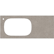 Столешница под раковину Kerama Marazzi Magica 120 MA.2.1.SG519920R\120 Серая матовая