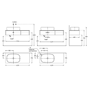 Тумба под раковину Kerama Marazzi Magica 120 MA.120.2\MGR.M подвесная Утренний серый матовый-5
