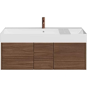 Тумба под раковину Kerama Marazzi Grande 120 GR.120.3\SNUT подвесная Структурированный орех