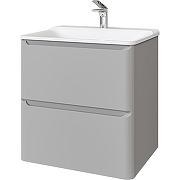 Тумба под раковину Raval Welto 60 Wel.01.60.2/P/GRS/RL подвесная Светло-серый