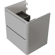 Тумба под раковину Raval Welto 60 Wel.01.60.2/P/GRS/RL подвесная Светло-серый-1