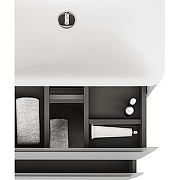 Тумба под раковину Raval Welto 60 Wel.01.60.2/P/GRS/RL подвесная Светло-серый-9