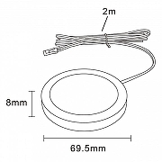 Экран матовый для профиля Arlight 036340 IP 20-1