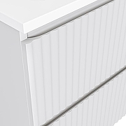 Тумба под раковину Raval Coste 60 Cst.01.60/P/W/RL подвесная Белая-5