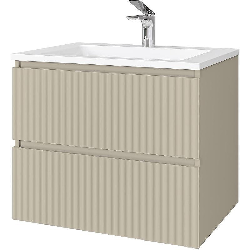 Тумба под раковину Raval Coste 60 Cst.01.60/P/BRS/RL подвесная 