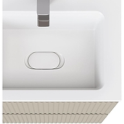 Тумба под раковину Raval Coste 60 Cst.01.60/P/BRS/RL подвесная Светло-коричневая-5