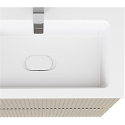 Тумба под раковину Raval Coste 80 Cst.01.80/P/BRS/RL подвесная Светло-коричневая-10