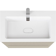 Тумба под раковину Raval Coste 80 Cst.01.80/P/BRS/RL подвесная Светло-коричневая-11