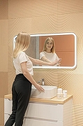 Зеркало Silver Mirrors Мальта 60 LED-00002936 с подсветкой с бесконтактным выключателем-11