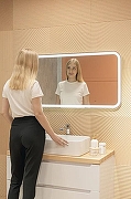 Зеркало Silver Mirrors Мальта 60 LED-00002936 с подсветкой с бесконтактным выключателем-12