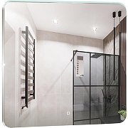 Зеркало Silver Mirrors Паллада 80 LED-00002750 с подсветкой с сенсорным выключателем-2