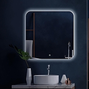 Зеркало Silver Mirrors Паллада 80 LED-00002750 с подсветкой с сенсорным выключателем-3
