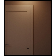 Зеркало Silver Mirrors Spell Black 60 LED-00002972 с подсветкой Черное с бесконтактным выключателем-1