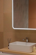 Зеркальный шкаф Silver Mirrors Фиджи Flip 70 LED-00002977 с подсветкой Белый с бесконтактным сенсором-15