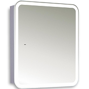 Зеркальный шкаф Silver Mirrors Фиджи Flip 70 LED-00002977 с подсветкой Белый с бесконтактным сенсором-1
