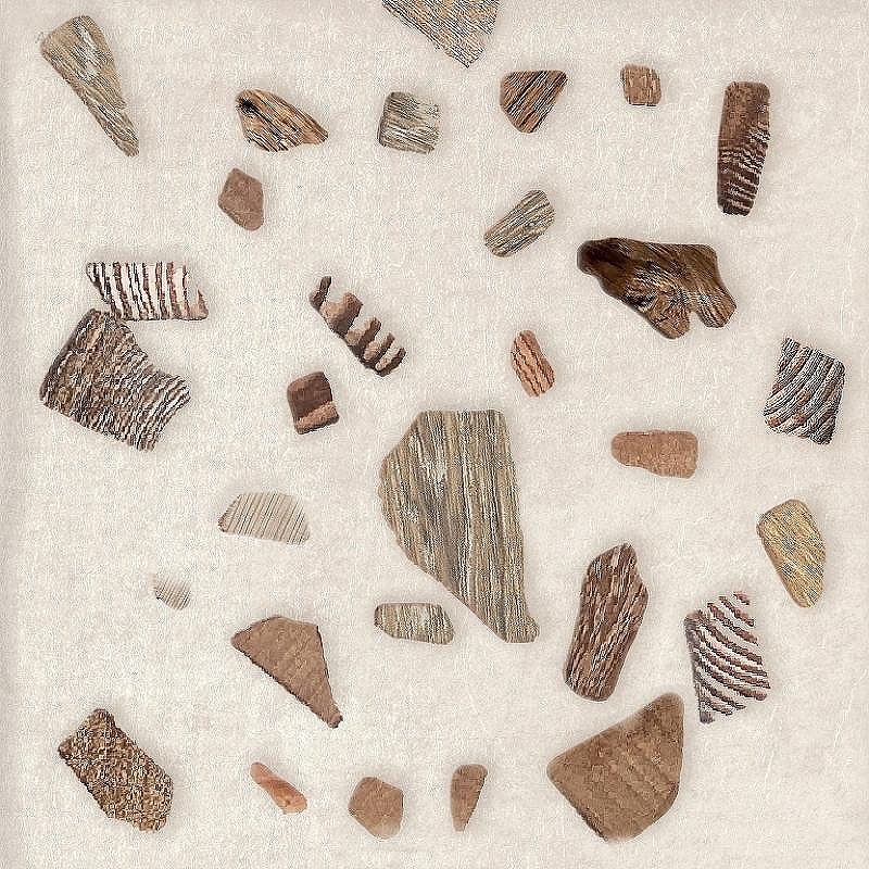 Керамическая плиткка Azori Ebri Terrazzo Wood 00-00002402 настенная 