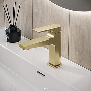 Смеситель для раковины Grossman Classic 510.K35.04.320 цвет Золото брашированное-3