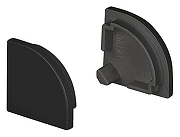 Заглушка для профиля Arlight S-LUX 037516 цвет черный