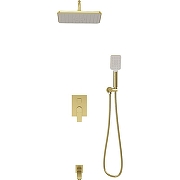 Душевая система Grossman Classic 501.K35.04.320 Золото брашированное-1