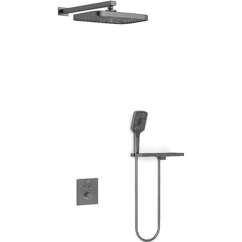Душевая система Vincea Inspire VSFW-321MT1RGM с термостатом 