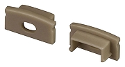 Заглушка для профиля Arlight LINE 038632 цвет оливковый-1