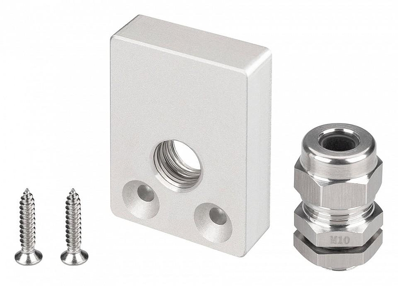 Заглушка для профиля Arlight 038702 с отверстием 