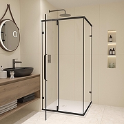 Душевой уголок RGW Classic CL-35B 90x90 72093599-14 профиль Черный стекло прозрачное-2