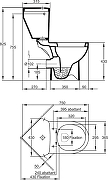 Унитаз-компакт Jacob Delafon Odeon Up 18557K-00 без бачка и сиденья-14