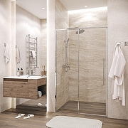 Душевая дверь Grossman Galaxy 110 100.K33.01.110.10.00 профиль Хром стекло прозрачное-6