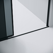 Душевая дверь Grossman Galaxy 110 100.K33.01.110.21.10 профиль Черный матовый стекло тонированное-3