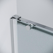 Душевая дверь Grossman Galaxy 110 100.K33.01.110.10.02 профиль Хром стекло шиншилла-2