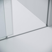 Душевая дверь Grossman Galaxy 140 100.K33.01.140.10.02 профиль Хром стекло шиншилла-3