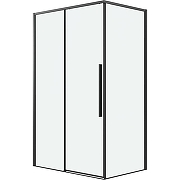 Душевой уголок Grossman Galaxy 110х90 120.K33.01.1190.21.00 профиль Черный матовый стекло прозрачное