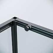 Душевой уголок Grossman Galaxy 120х90 120.K33.01.1290.21.00 профиль Черный матовый стекло прозрачное-4